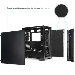 Корпус Chieftec APEX Q GA-01B-Q-OP 2x140mm+1x120mm, USB-C, E-ATX, без БЖ, Black UA