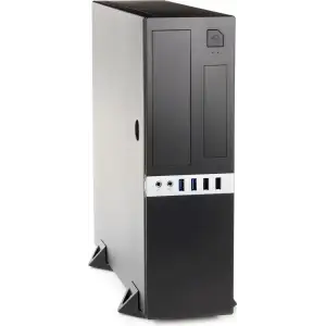 Корпус Casecom S-503 500W-80mm 2xUSB3.0+2xUSB2.0 SFF mATX, Black (S-503-500) UA