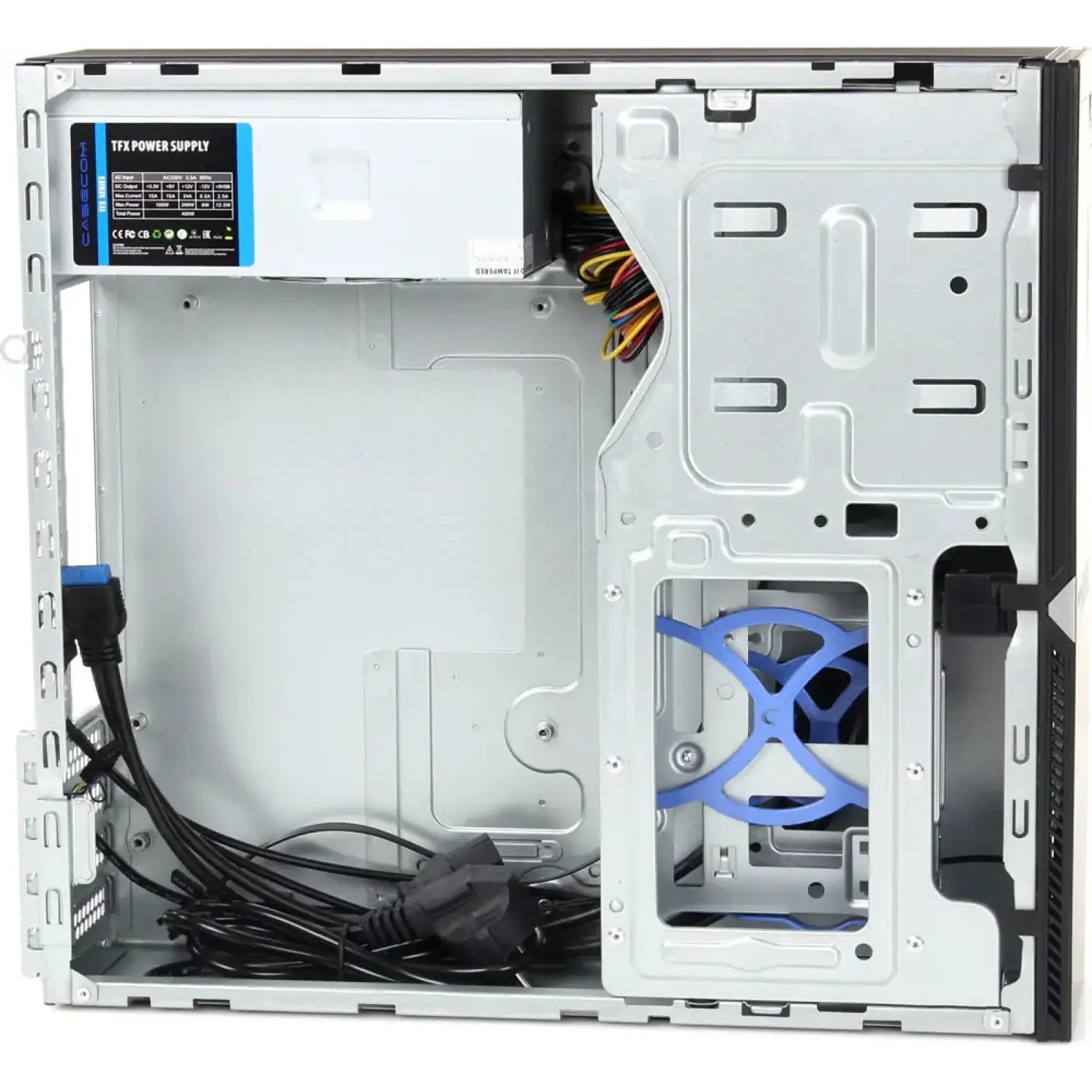Корпус Casecom S-503 500W-80mm 2xUSB3.0+2xUSB2.0 SFF mATX, Black (S-503-500) UA