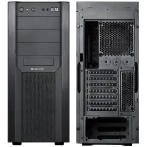 Корпус Chieftec MESH CW-01B-OP, без БЖ, 2xUSB3.0, ATX, Black UA