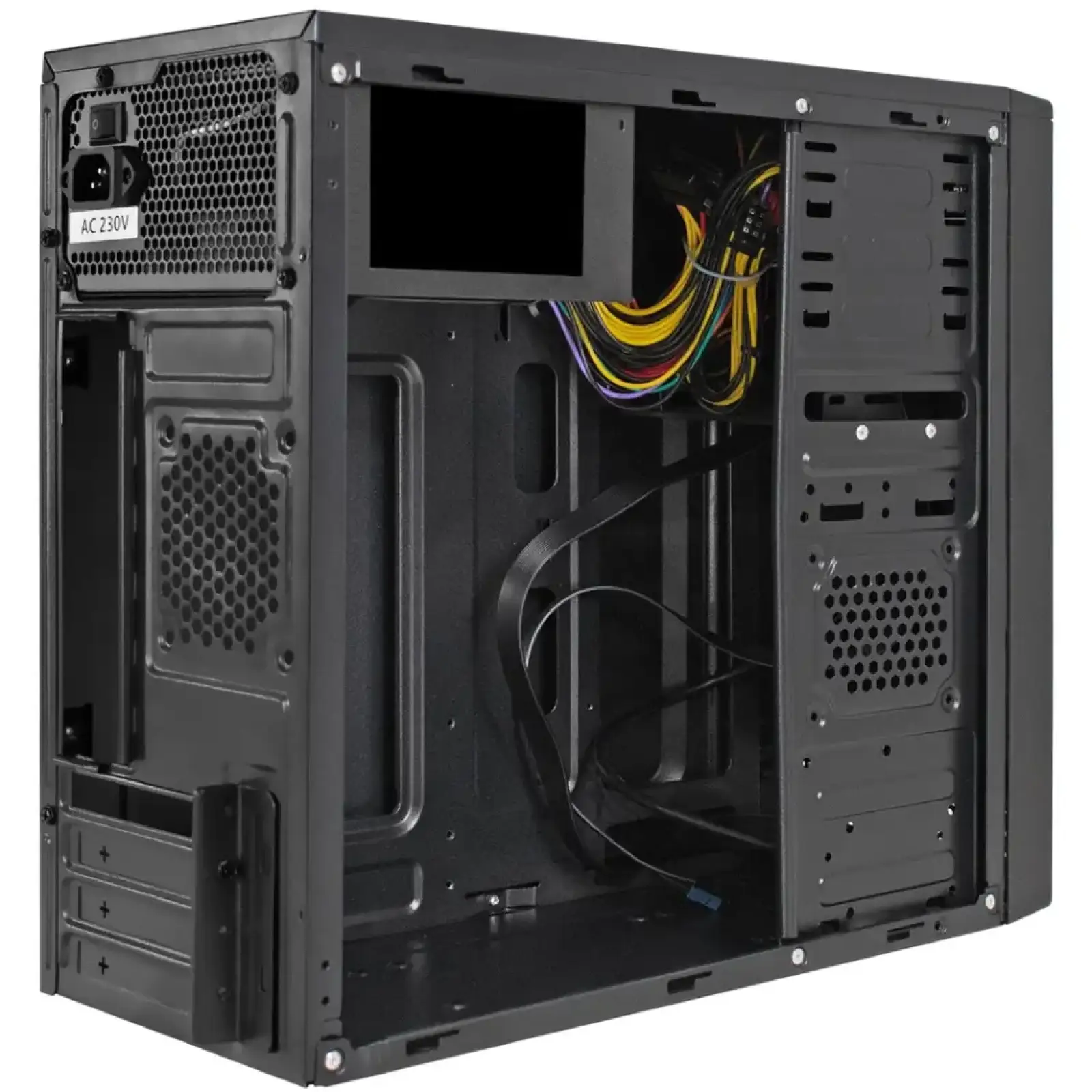 Корпус Casecom GN-1718 500W-120mm USB 3.0 mATX, Black (GN-1718-500) UA