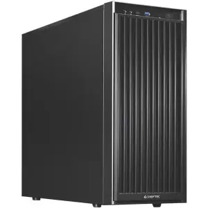Корпус Chieftec UNI BW-01B-OP, без БЖ, 1x USB Type C, 1 x USB3.0, ATX, Black UA