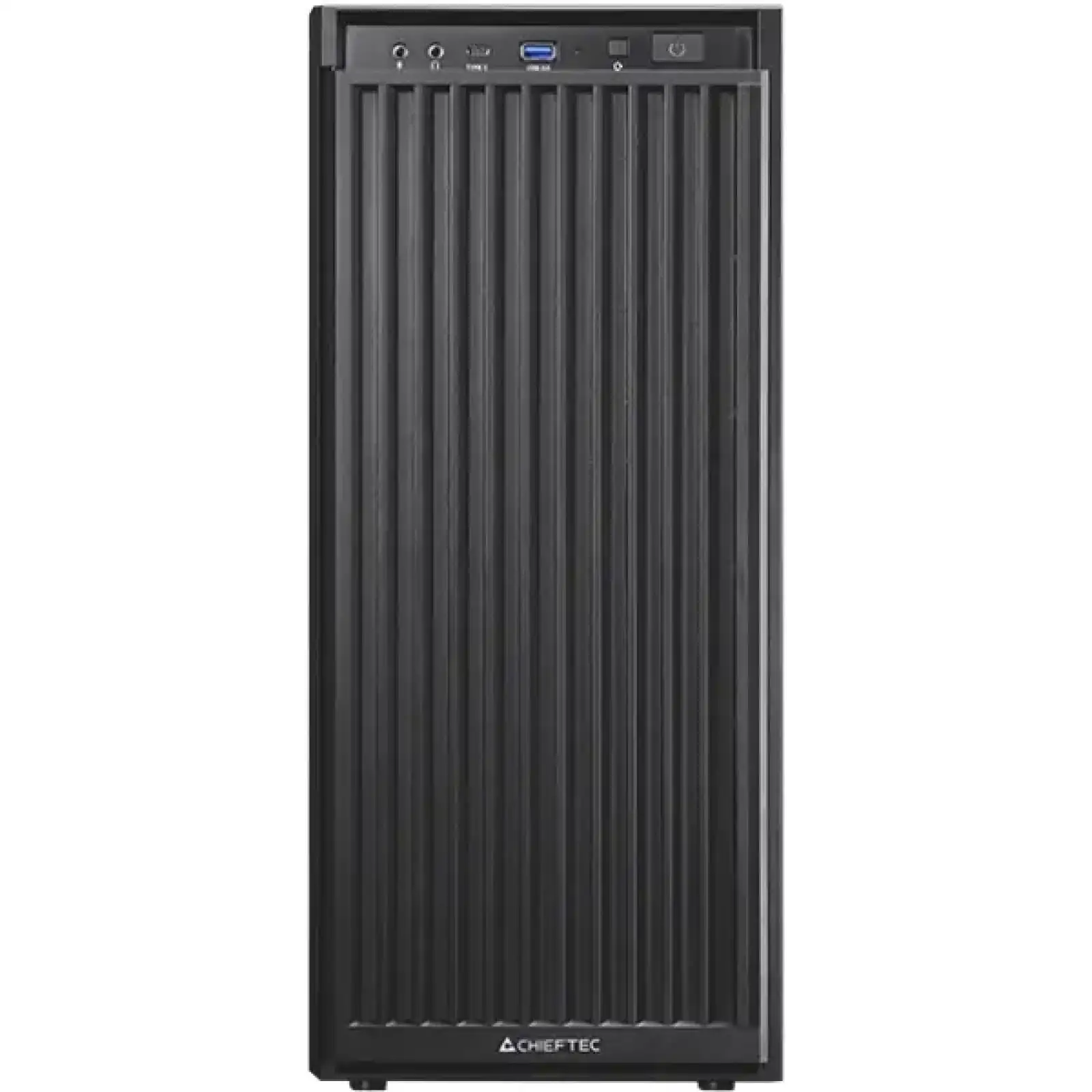 Корпус Chieftec UNI BW-01B-OP, без БЖ, 1x USB Type C, 1 x USB3.0, ATX, Black UA