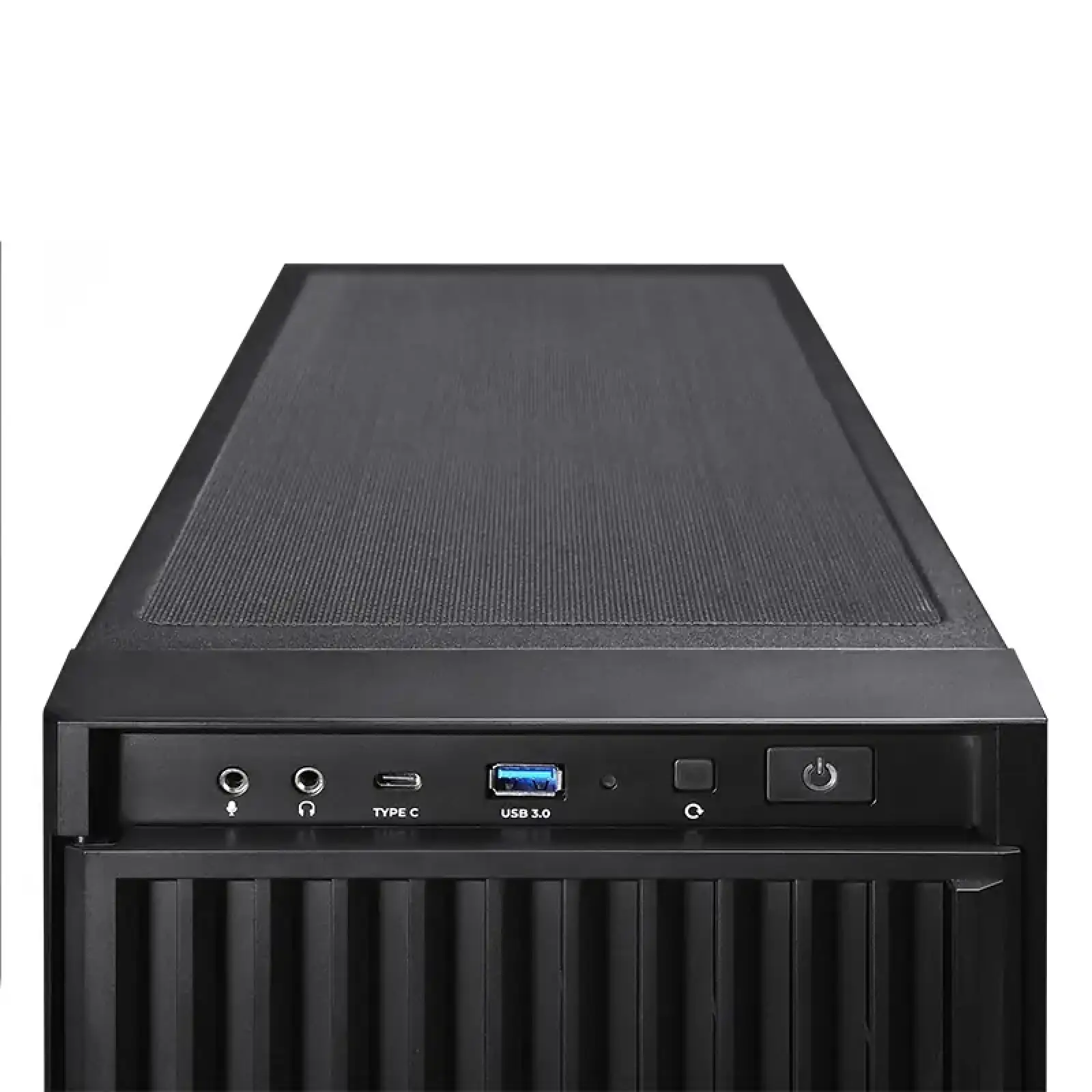 Корпус Chieftec UNI BW-01B-OP, без БЖ, 1x USB Type C, 1 x USB3.0, ATX, Black UA