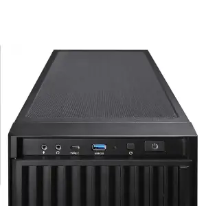 Корпус Chieftec UNI BW-01B-OP, без БЖ, 1x USB Type C, 1 x USB3.0, ATX, Black UA
