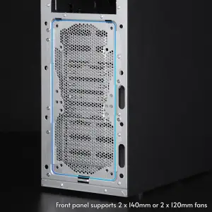 Корпус Chieftec UNI BW-01B-OP, без БЖ, 1x USB Type C, 1 x USB3.0, ATX, Black UA