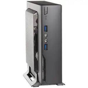 Корпус Casecom M300-2U3 90W 2xUSB3.0 mini-ITX, VESA, Black (M300-90) UA