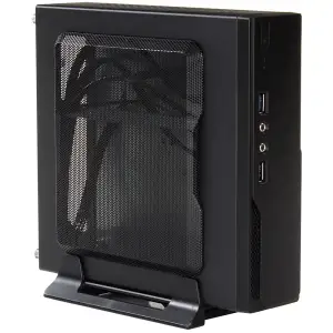 Корпус Casecom M300-2U3 90W 2xUSB3.0 mini-ITX, VESA, Black (M300-90) UA