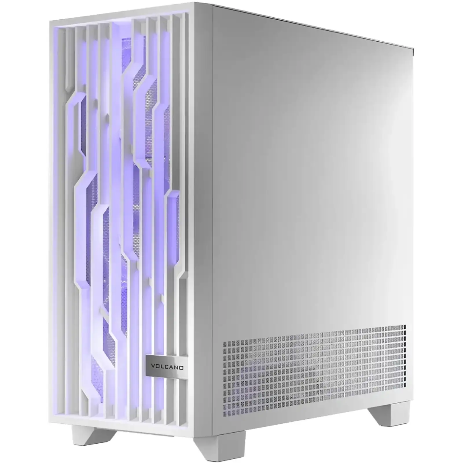 Корпус Modecom VOLCANO PERUN APEX ARGB MIDI WHITE 4x140mm fans USB 3.0x2+TYPE-C без Блок питания ATX (AT-PERUN-4F-ARGB-20-00000) UA