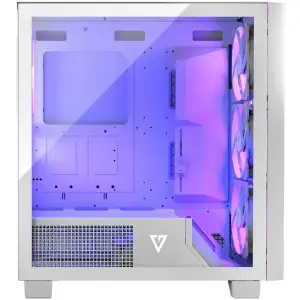 Корпус Modecom VOLCANO PERUN APEX ARGB MIDI WHITE 4x140mm fans USB 3.0x2+TYPE-C без Блок питания ATX (AT-PERUN-4F-ARGB-20-00000) UA