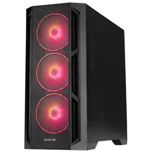 Корпус Chieftec APEX LUMO GA-01B-L-OP 4x140mm A-RGB, USB-C, E-ATX, без БЖ, Black UA