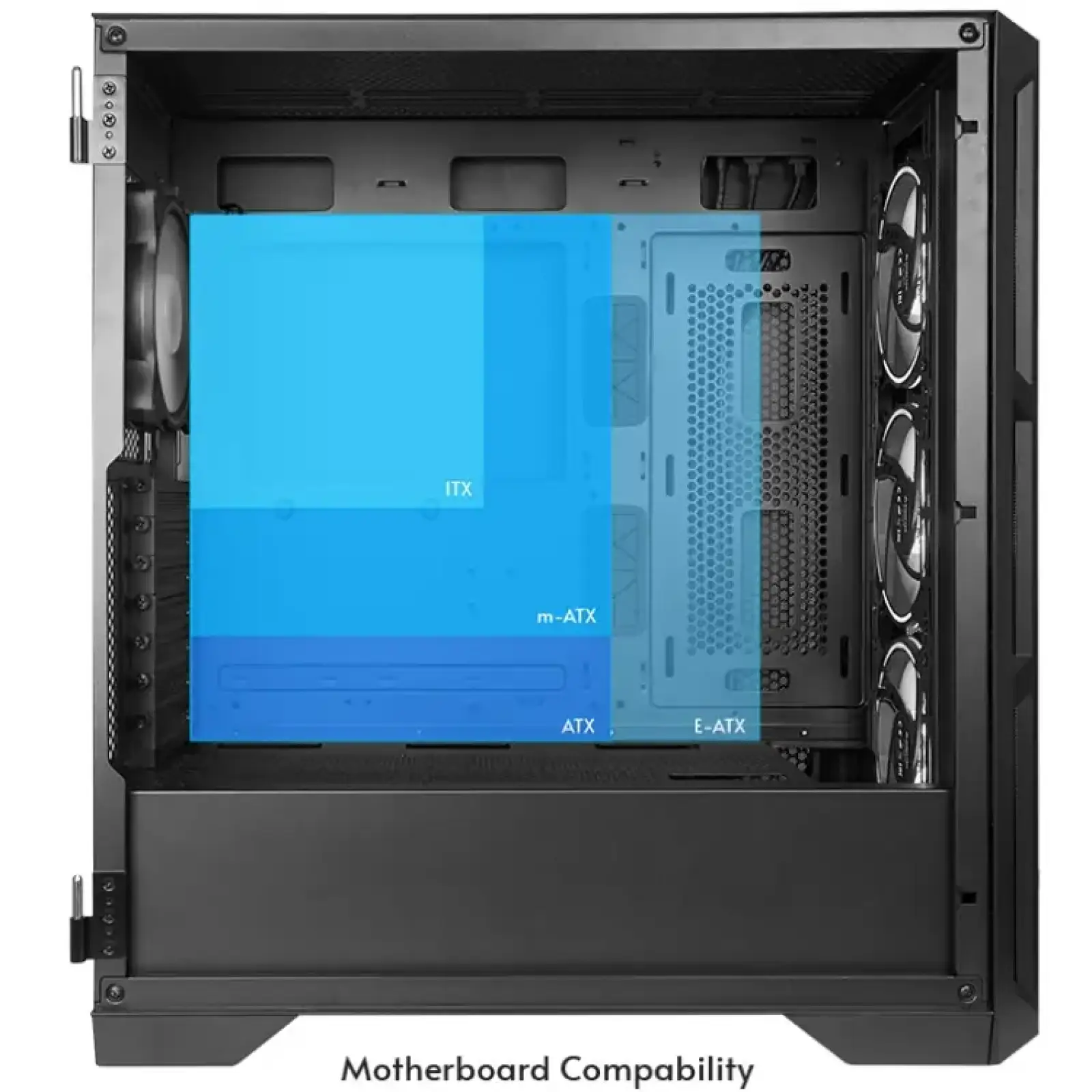 Корпус Chieftec APEX LUMO GA-01B-L-OP 4x140mm A-RGB, USB-C, E-ATX, без БЖ, Black UA