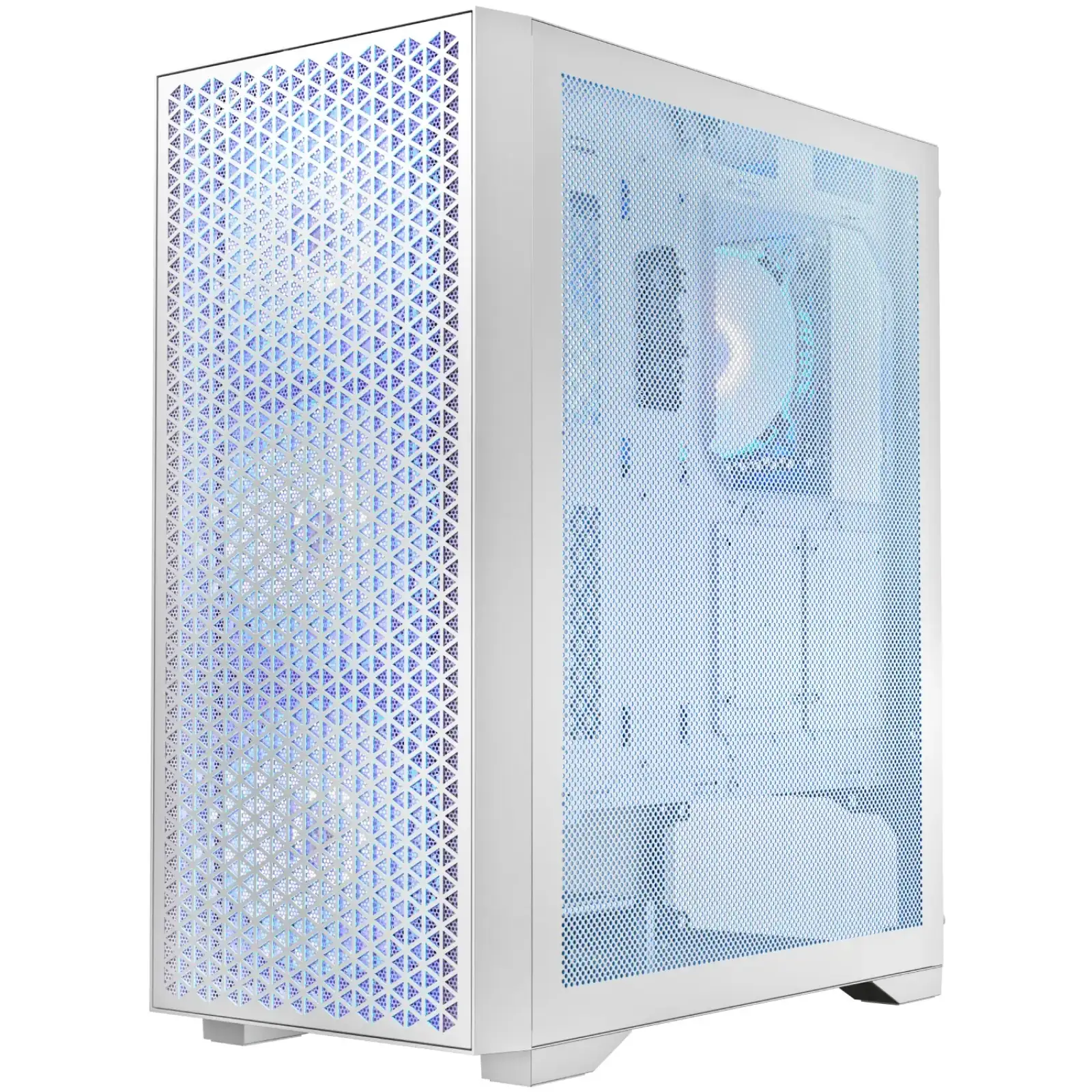 Корпус LogicConcept DART PRO ARGB MIDI WHITE MESH fans 4x120mm без Блок живлення ATX (AT-DART-PRO-ARGB-20) UA