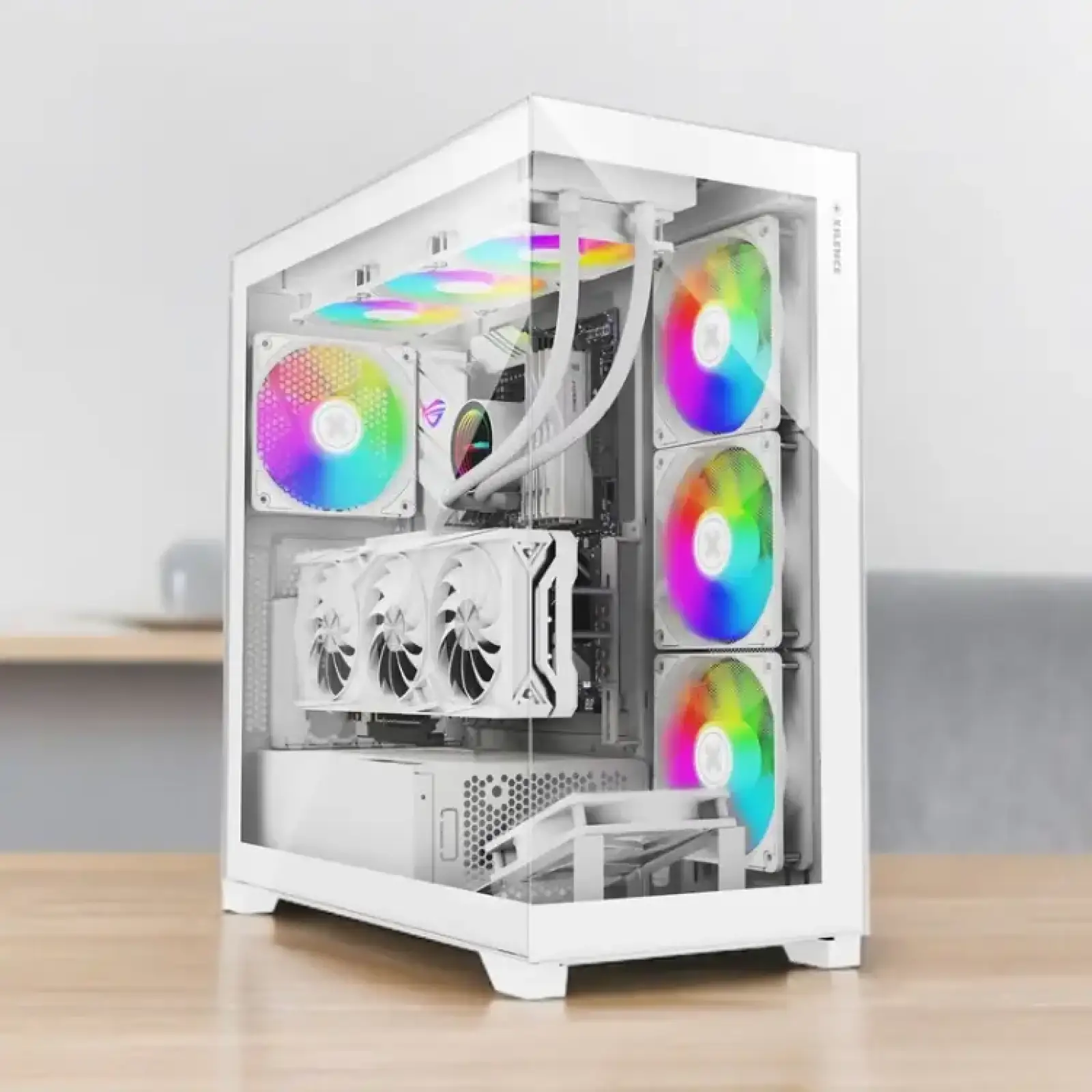 Корпус Xilence XILENT GLEAM ARGB X818.W.ARGB, без Блок питания ATX WHITE (XG271_X818.W.ARGB) UA