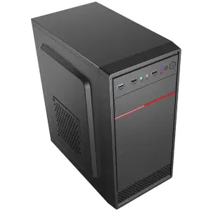 Корпус Casecom GN-1714 500W-120mm USB 3.0 mATX, Black (GN-1714-500) UA