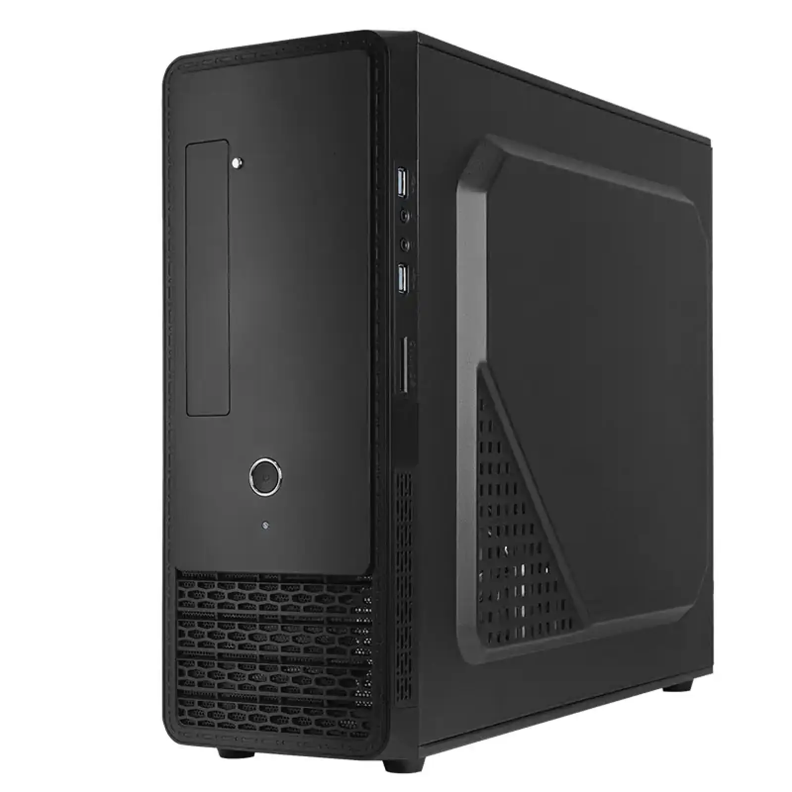 Корпус Chieftec UNI UC-03B-OP, без БЖ, ATX, Black UA