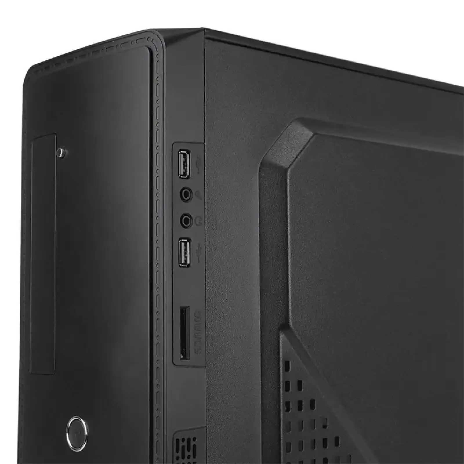 Корпус Chieftec UNI UC-03B-OP, без БЖ, ATX, Black UA