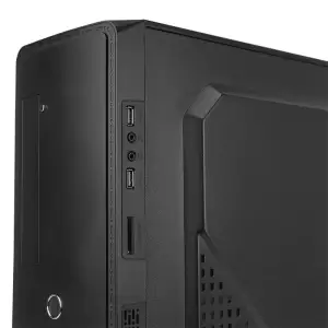 Корпус Chieftec UNI UC-03B-OP, без БЖ, ATX, Black UA
