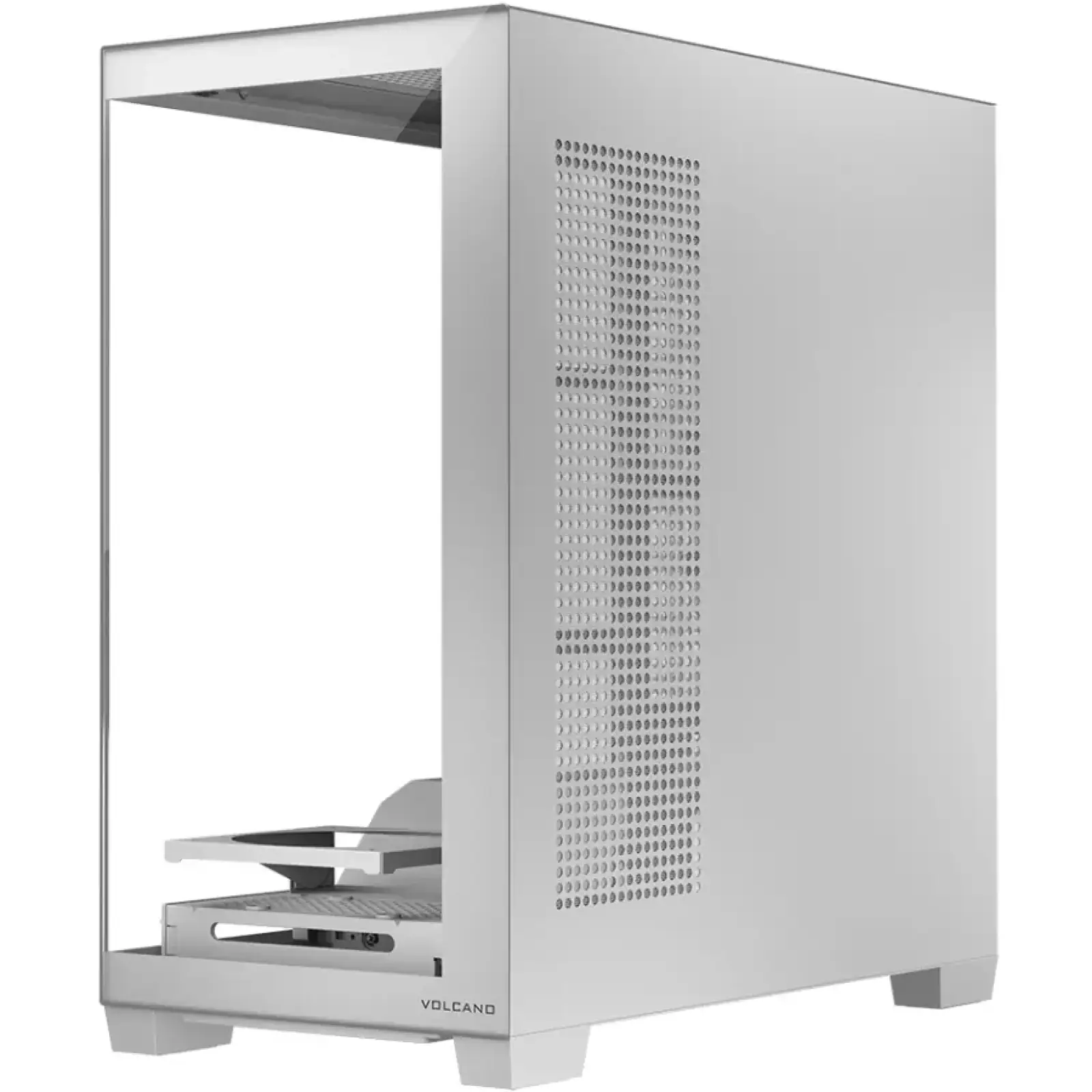 Корпус Modecom VOLCANO STELLAR MIDI w/o fans WHITE без Блок питания ATX (AT-STELLAR-NF-0000-20) UA