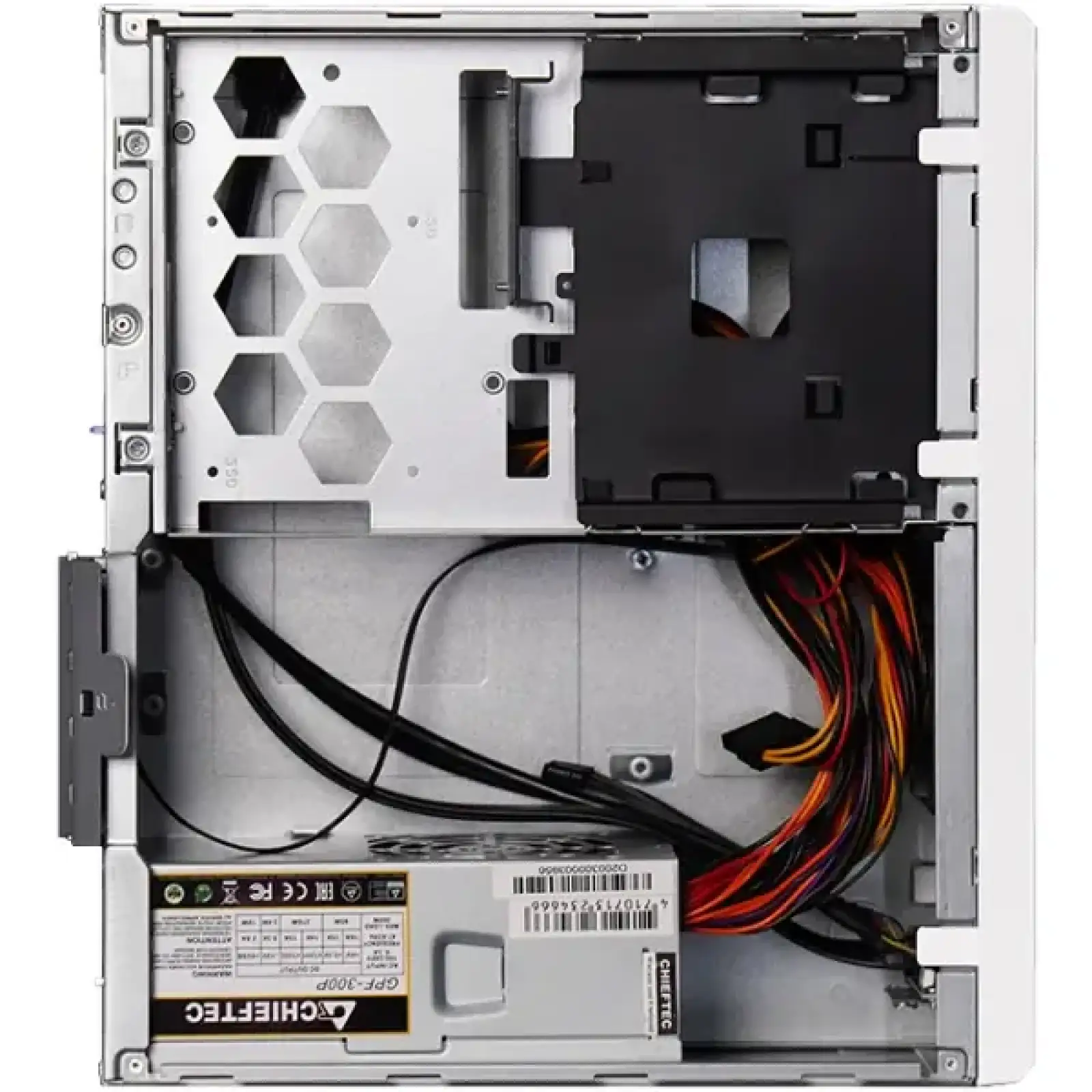 Корпус Chieftec UNI BE-10W-300 mATX , Блок питания 300W, SLIM FF WHITE UA