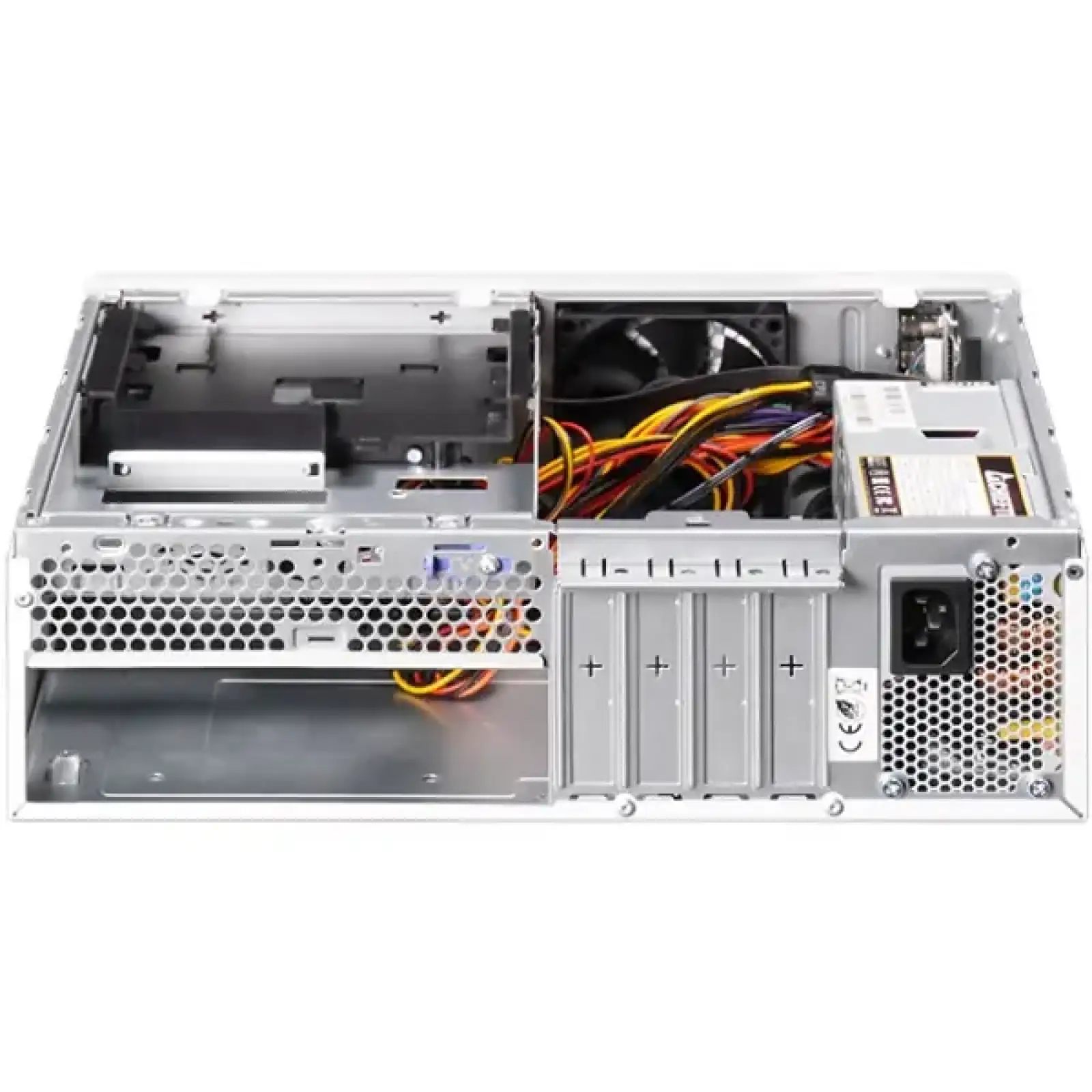 Корпус Chieftec UNI BE-10W-300 mATX , Блок питания 300W, SLIM FF WHITE UA
