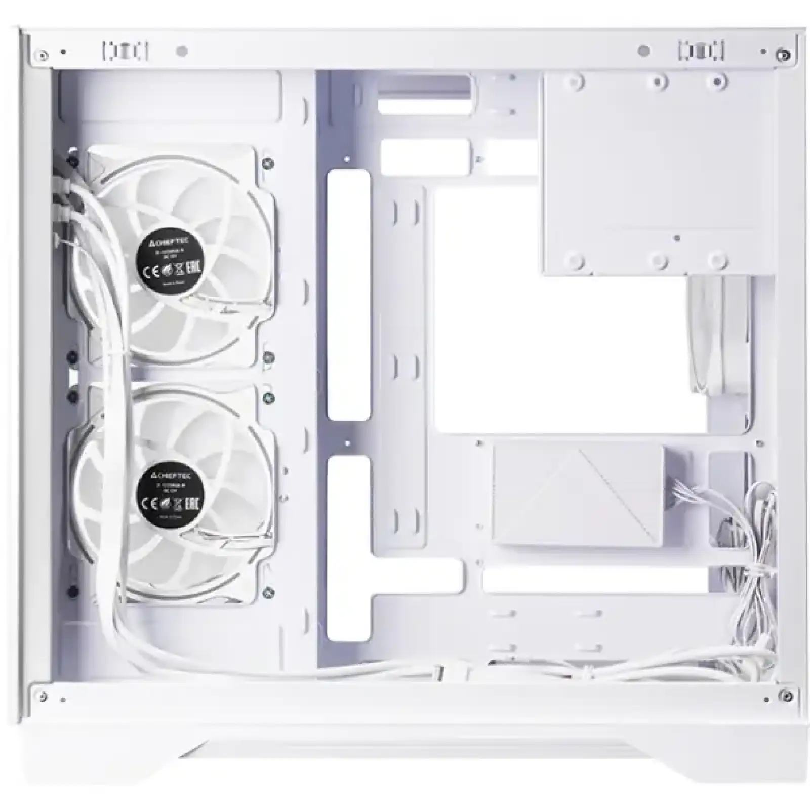 Корпус Chieftec VISIO GM-30W-TG-OP ATX, без БЖ, White UA