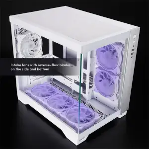 Корпус Chieftec VISIO GM-30W-TG-OP ATX, без БЖ, White UA
