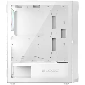 Корпус LogicConcept PORTOS MESH+GLASS ARGB fans 4x120mm WHITE без Блок живлення ATX (AT-PORTOS-20-0000000-0002) UA
