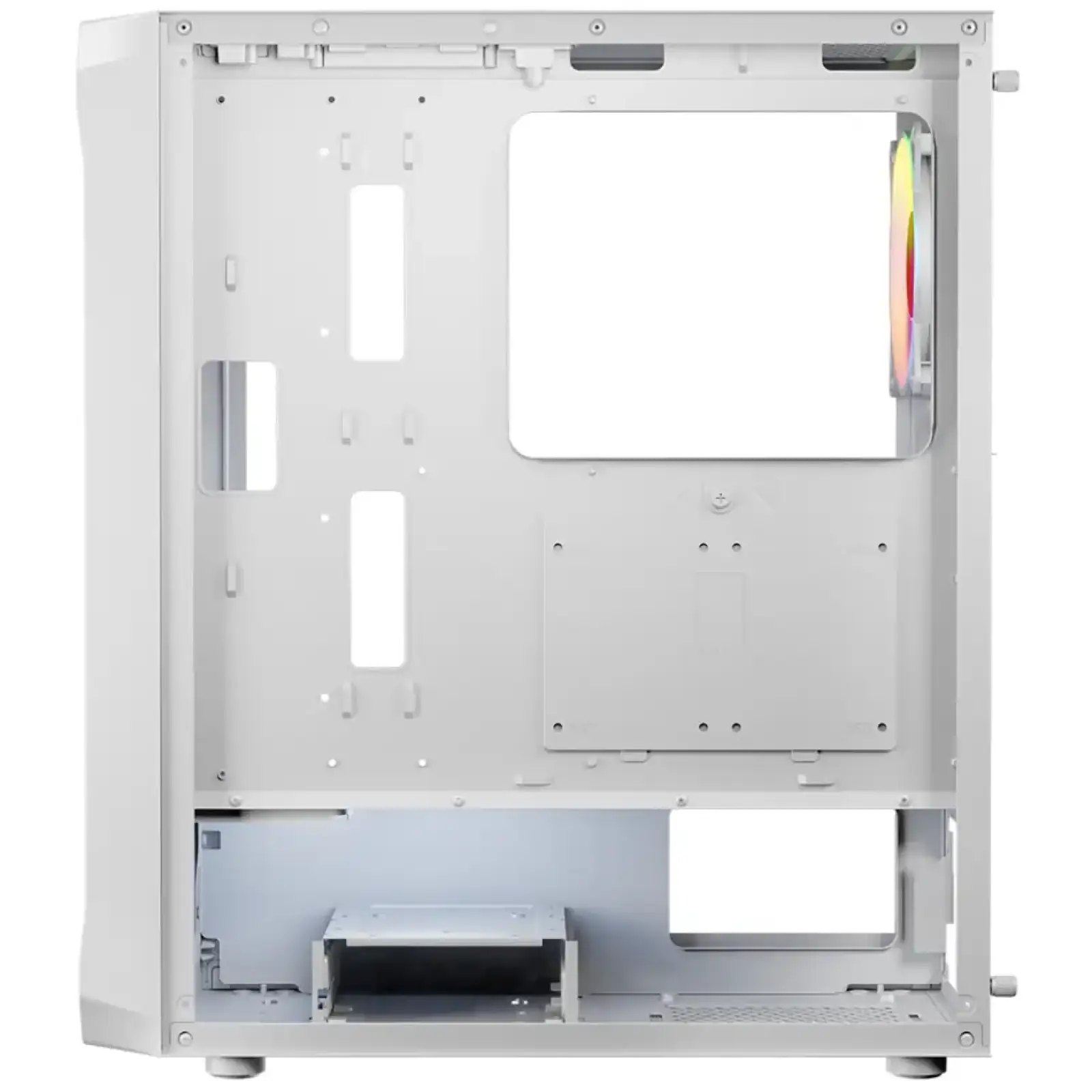 Корпус LogicConcept PORTOS MESH+GLASS ARGB fans 4x120mm WHITE без Блок живлення ATX (AT-PORTOS-20-0000000-0002) UA