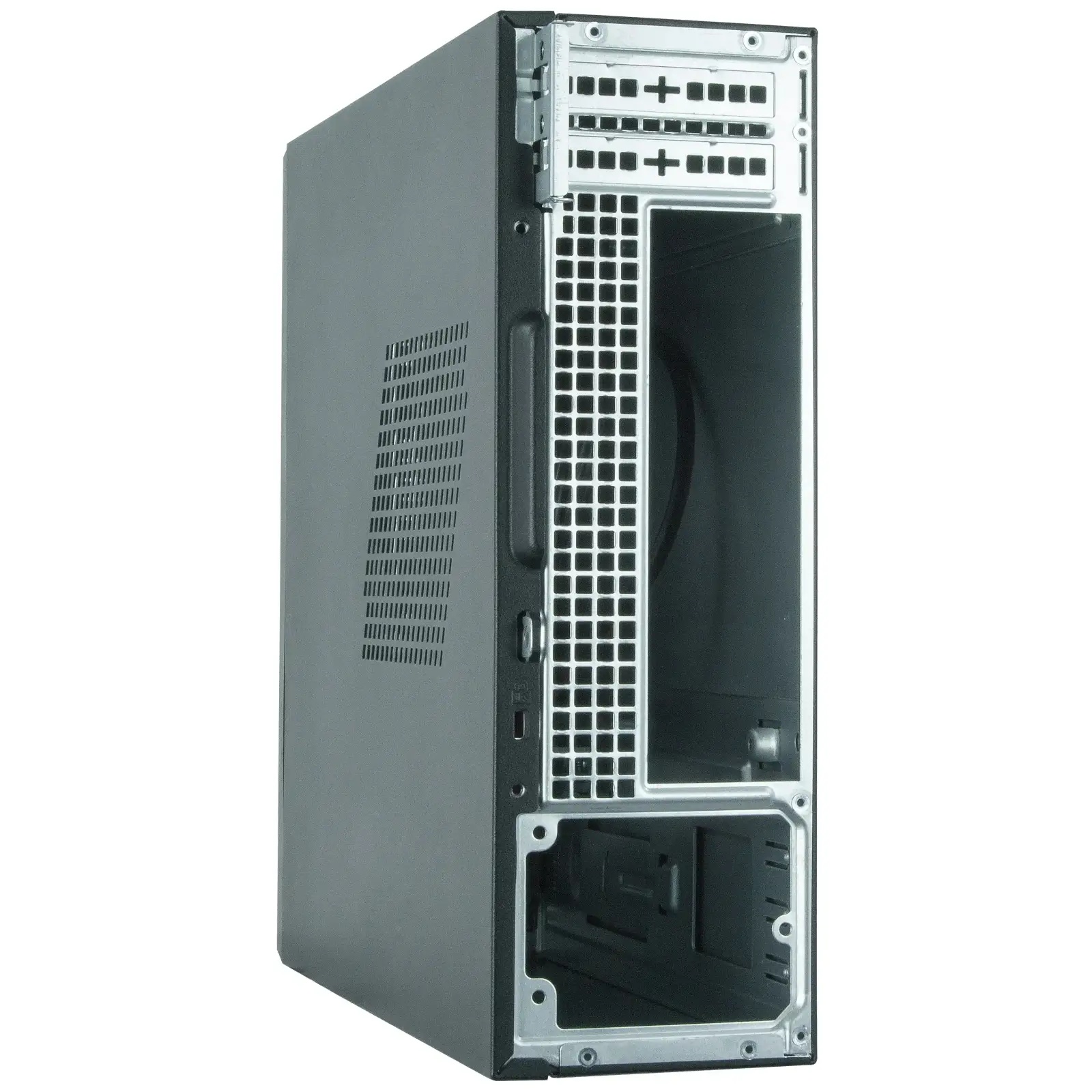 Корпус Chieftec UNI BU-12B miniITX, Блок питания 300W, SLIM FF (BU-12B-300) UA