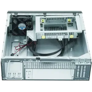 Корпус Chieftec UNI BU-12B miniITX, Блок питания 300W, SLIM FF (BU-12B-300) UA