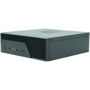 Корпус Chieftec UNI BU-12B miniITX, Блок питания 300W, SLIM FF (BU-12B-300) UA