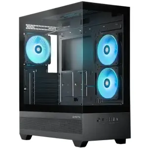 Корпус Chieftec VISTA GT-01B-OP 3x120mm A-RGB, ATX, без БЖ, Black UA