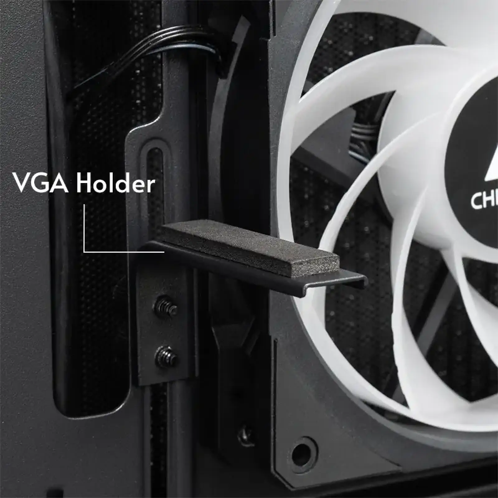 Корпус Chieftec VISTA GT-01B-OP 3x120mm A-RGB, ATX, без БЖ, Black UA
