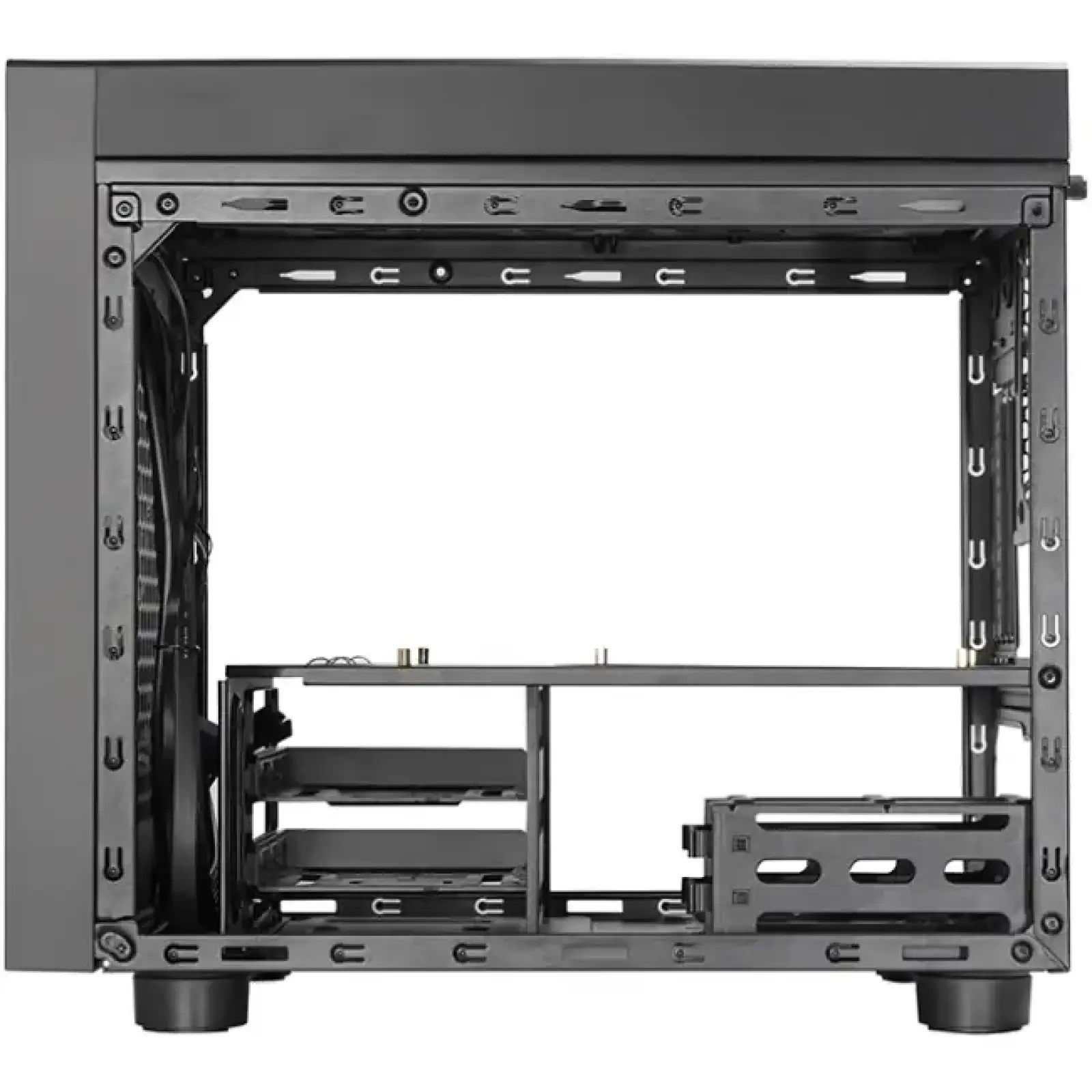 Корпус Chieftec THE CUBE CI-03B-OP, без БЖ, fan 20cm, mATX, Black UA