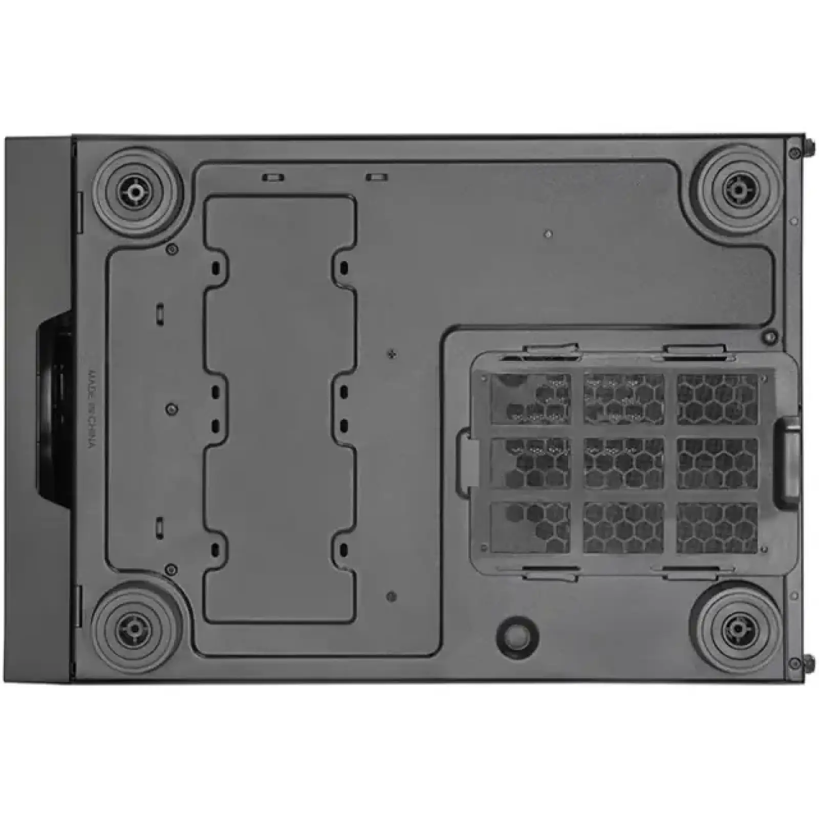 Корпус Chieftec THE CUBE CI-03B-OP, без БЖ, fan 20cm, mATX, Black UA