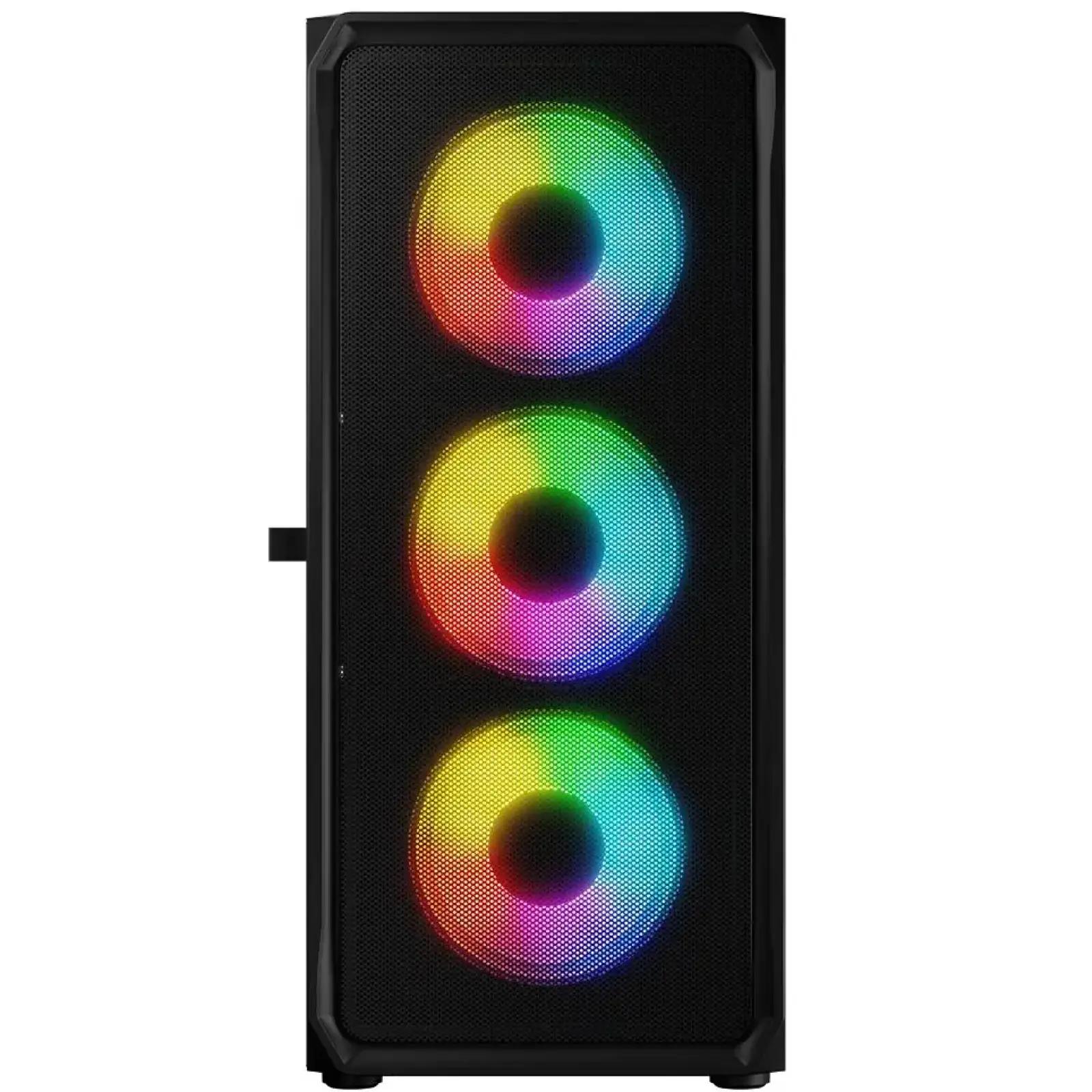 Корпус LogicConcept PORTOS MESH+GLASS ARGB fans 4x120mm BLACK без Блок живлення ATX (AT-PORTOS-10-0000000-0002) UA