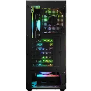 Корпус LogicConcept PORTOS MESH+GLASS ARGB fans 4x120mm BLACK без Блок живлення ATX (AT-PORTOS-10-0000000-0002) UA