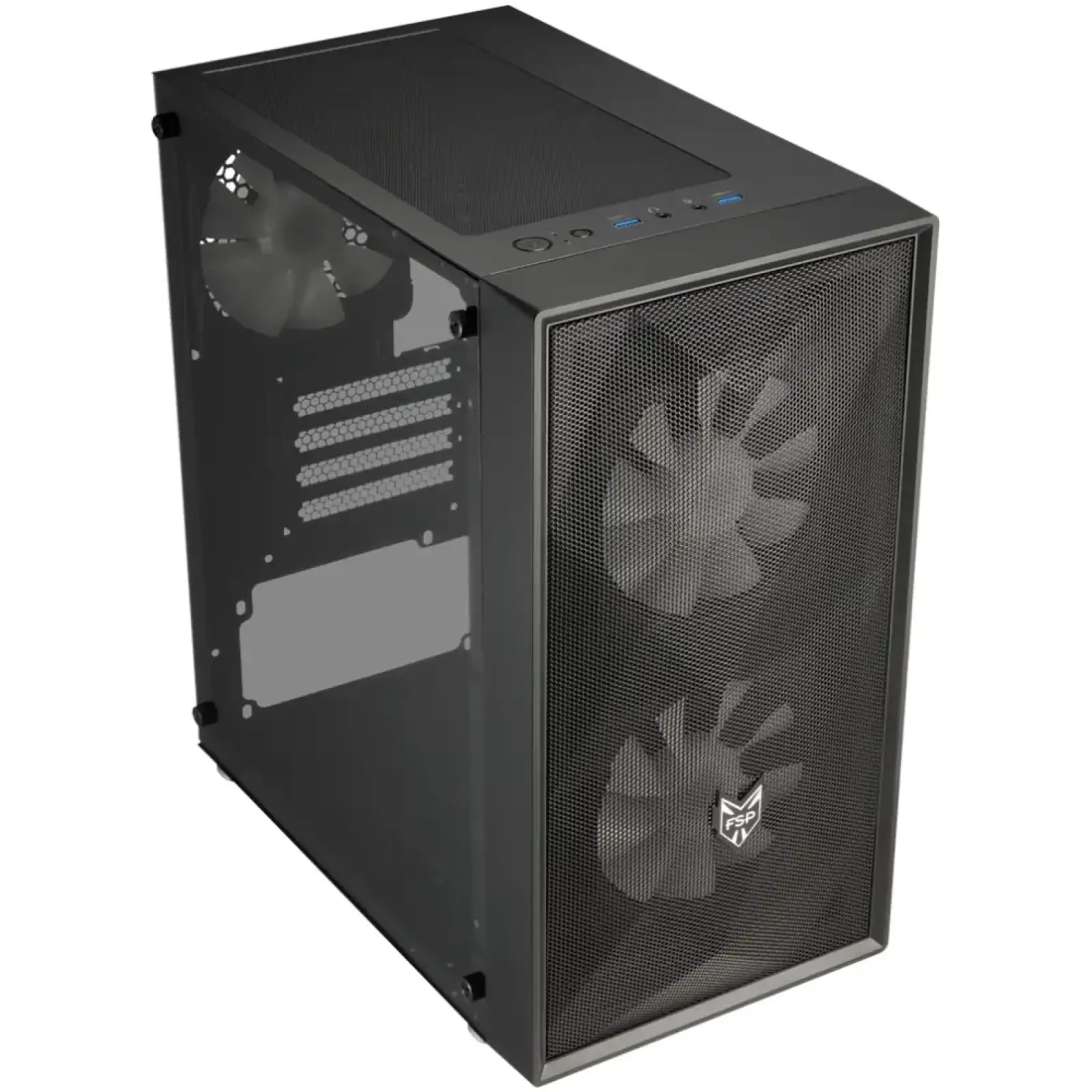 Корпус FSP CST130BASICB без Блок питания mATX Black UA
