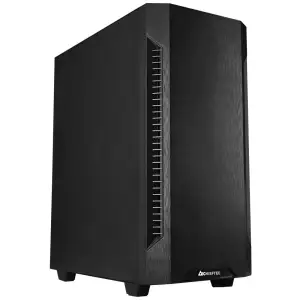 Корпус Chieftec ELOX AS-01B-OP ATX, без БЖ, Black UA