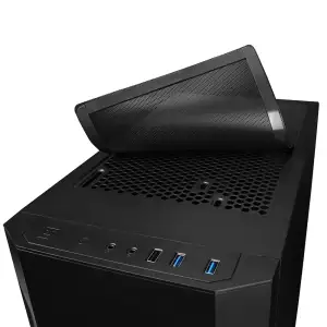 Корпус Chieftec ELOX AS-01B-OP ATX, без БЖ, Black UA