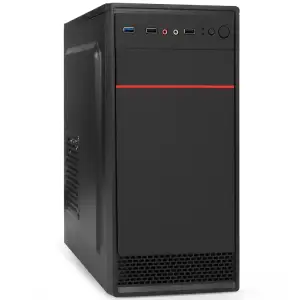 Корпус Casecom GN-1714 450W-120mm USB 3.0 mATX, Black (GN-1714-450) UA