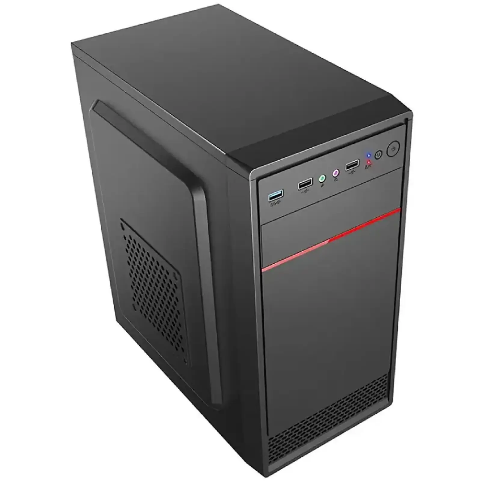 Корпус Casecom GN-1714 450W-120mm USB 3.0 mATX, Black (GN-1714-450) UA