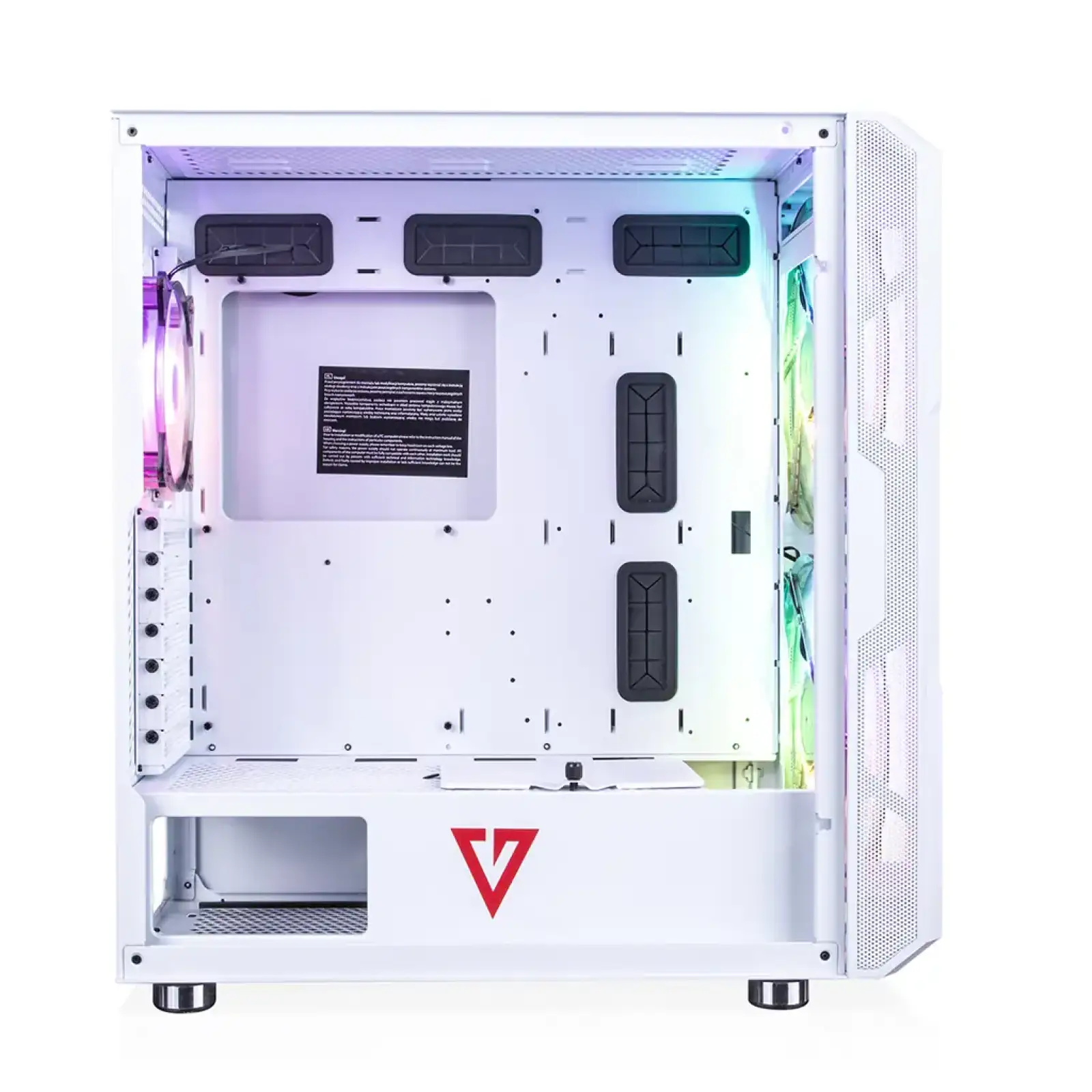 Корпус Modecom AMIRANI ARGB WHITE fans 2x200mm+1x120mm без Блок питания ATX (AT-AMIRANI-PG-20-000000-0) UA