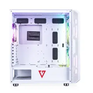 Корпус Modecom AMIRANI ARGB WHITE fans 2x200mm+1x120mm без Блок питания ATX (AT-AMIRANI-PG-20-000000-0) UA