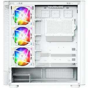 Корпус Modecom VOLCANO AQ400 ARGB MIDI SIDE LCD 6,2”, 4x120mm fans WHITE без Блок питания ATX (MC-A-AQ400-4FA-W) UA