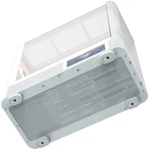 Корпус Modecom VOLCANO AQ400 ARGB MIDI SIDE LCD 6,2”, 4x120mm fans WHITE без Блок питания ATX (MC-A-AQ400-4FA-W) UA