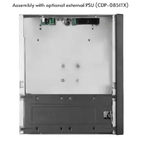 Корпус Chieftec COMPACT IX-06B-OP mATX, без БЖ, SLIM FF UA