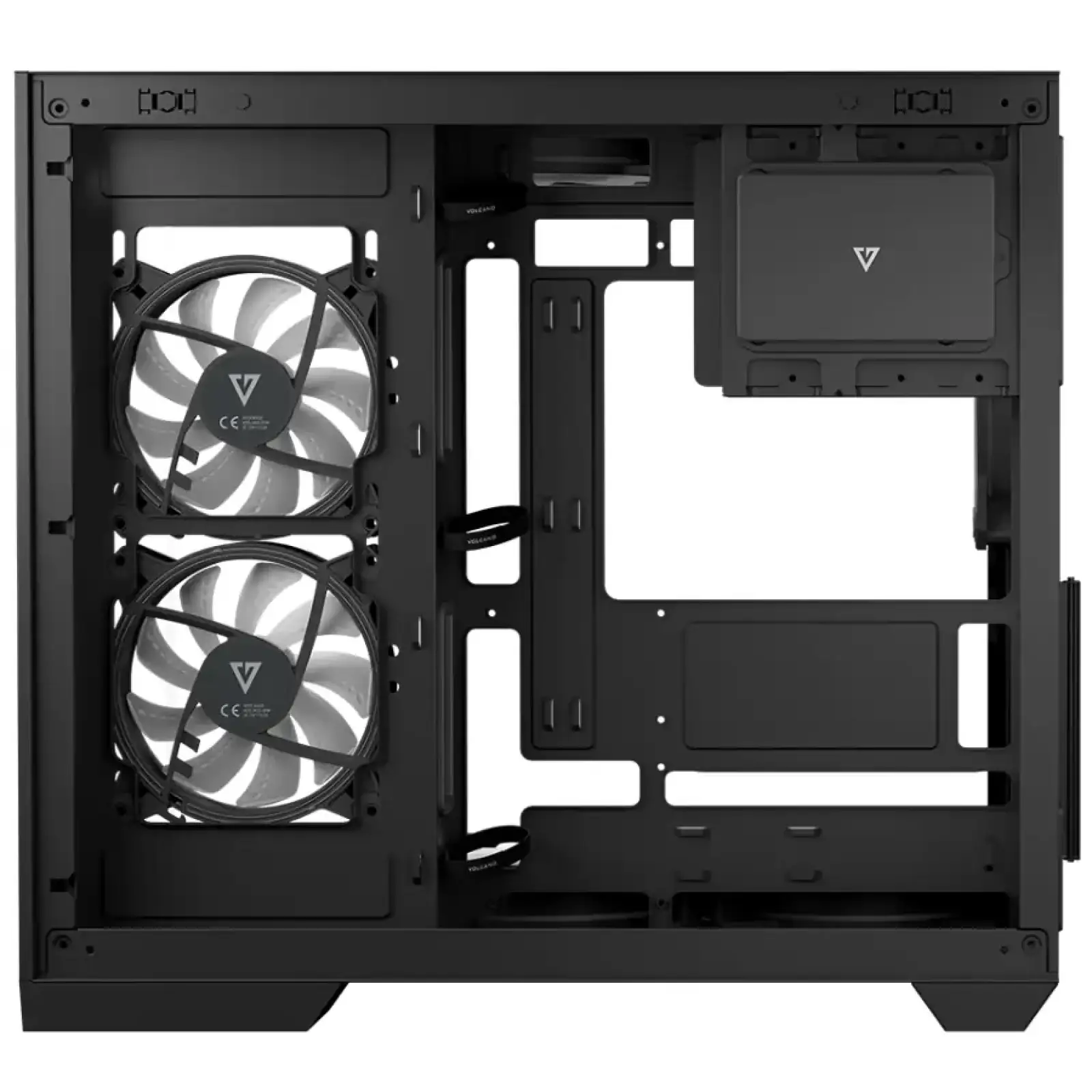 Корпус Modecom VOLCANO PANORAMA APEX ARGB 5F MIDI GREY без Блок питания ATX (AT-PANORAMA-5F-ARGB-10-00) UA