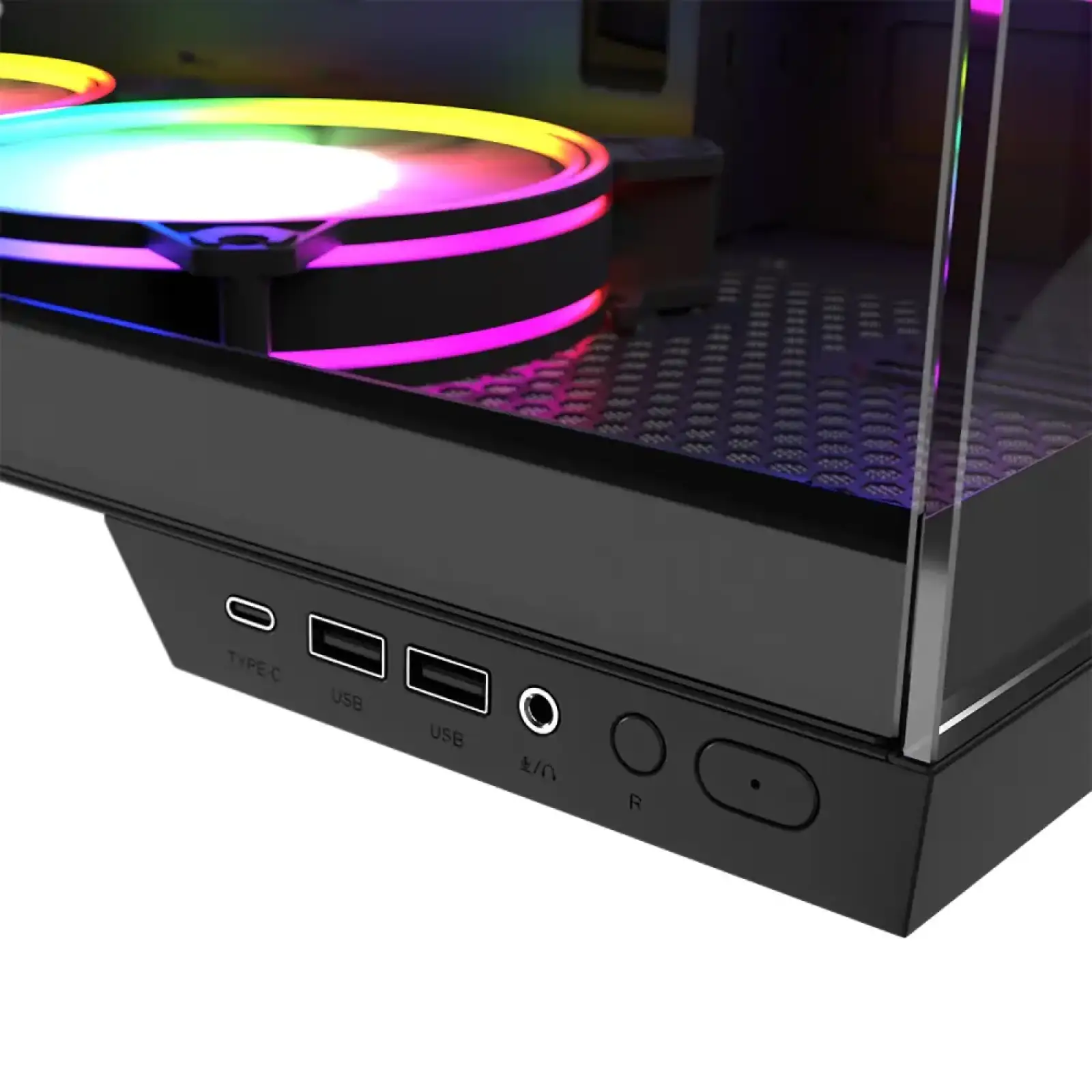 Корпус Modecom VOLCANO PANORAMA APEX ARGB 5F MIDI GREY без Блок питания ATX (AT-PANORAMA-5F-ARGB-10-00) UA